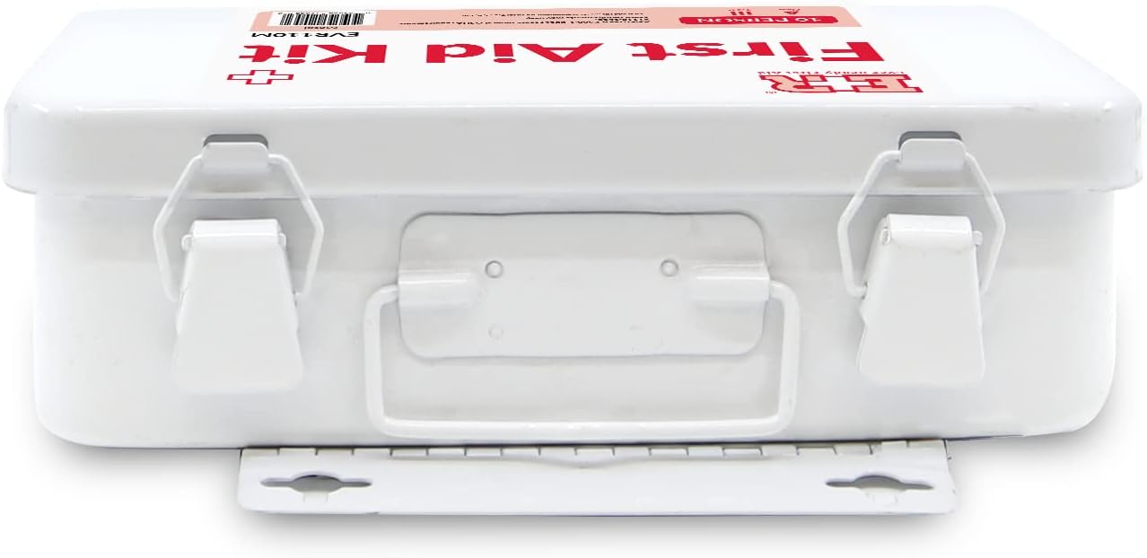 10 - Person First Aid Kit – Metal Case - Get Tight Gear