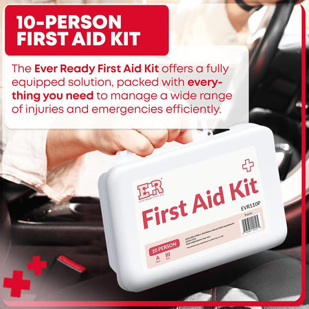 10 Person First Aid Kit – Type III, ANSI A, OSHA Compliant - Get Tight Gear
