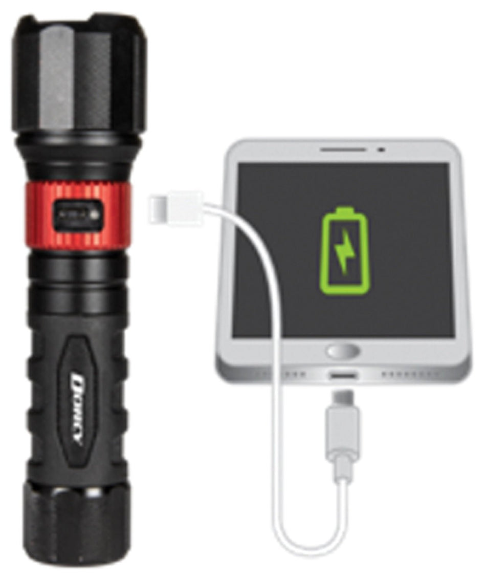 1000 L Rechargeable Flashlight - Get Tight Gear