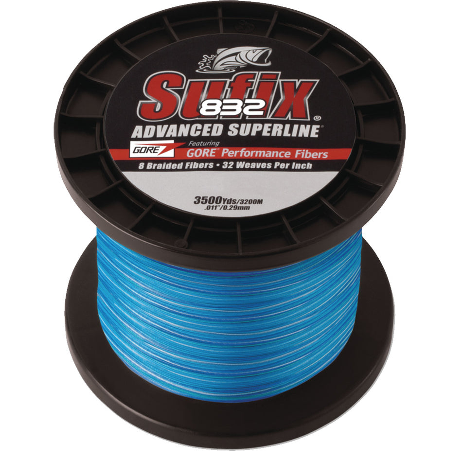 Sufix 832 Braid - 50 lb - Camuflaje costero - 3500 yardas [660-450 cc]
