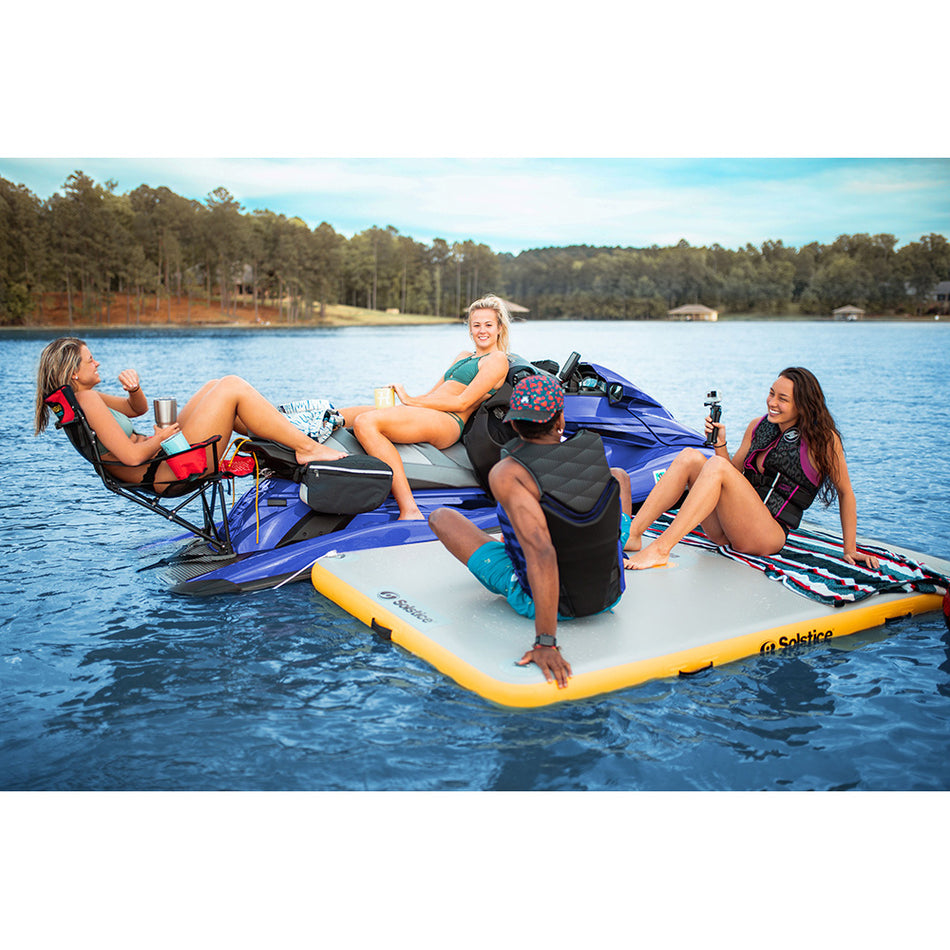 Muelle inflable Solstice Watersports de 8 x 5 pulgadas [30805]