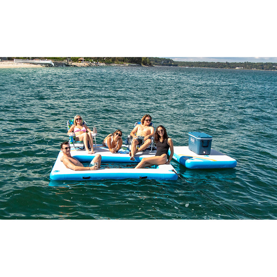 Muelle de malla Solstice Watersports de 10 x 8 con inserto extraíble [38180]
