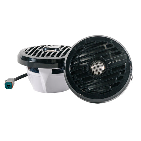 Roswell R1 6.5 Marine Speakers - Black - 80W RMS & 160W Peak Power