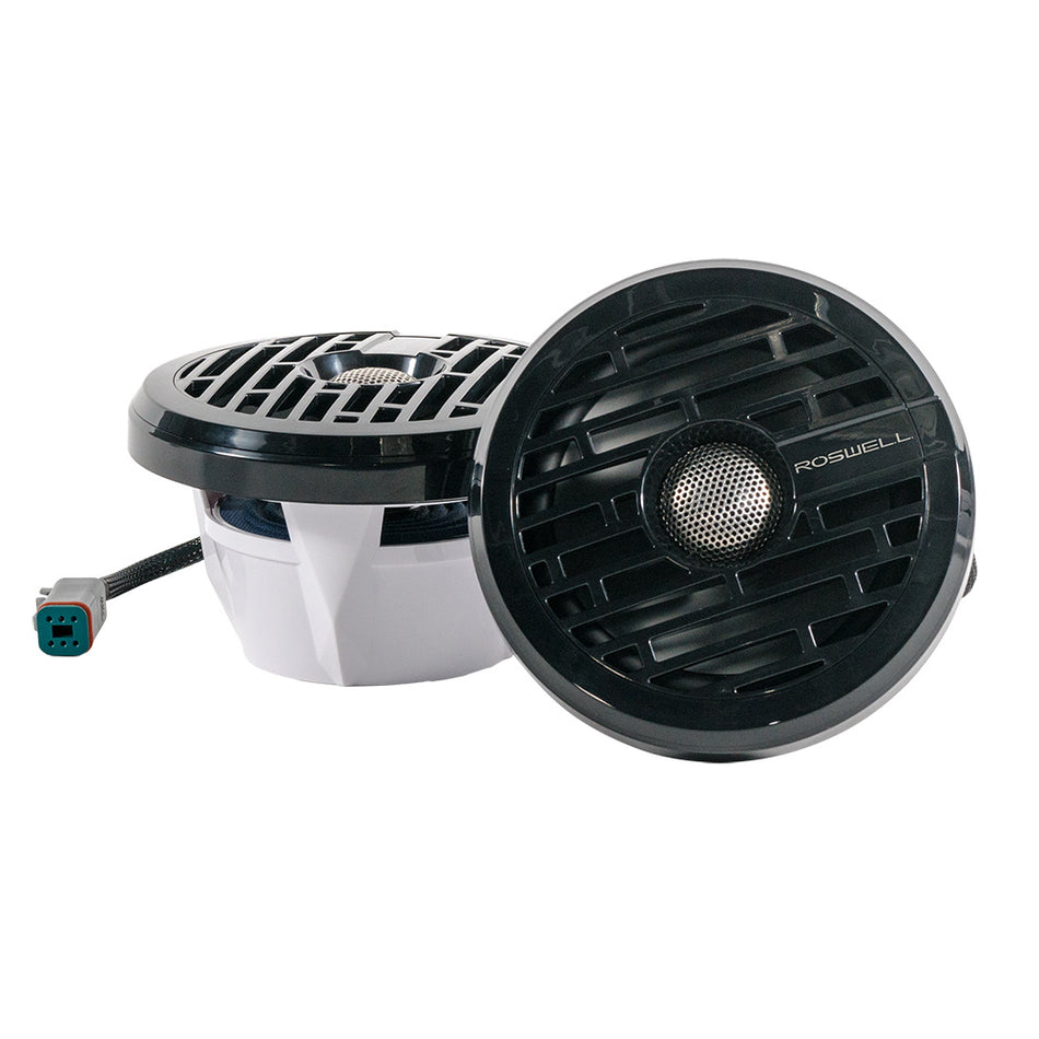 Altavoces marinos Roswell R1 6.5 - Negros - 80 W RMS, 160 W de potencia máxima [C920-1601]