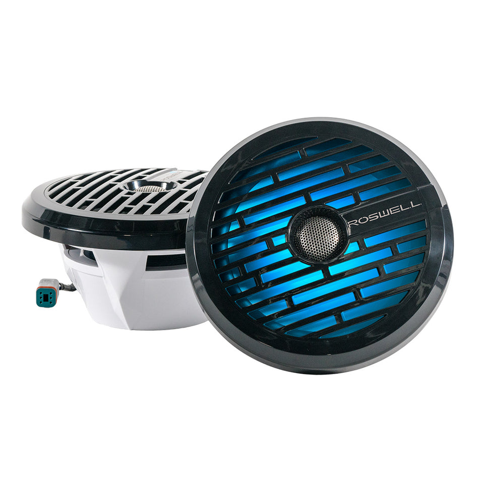 Altavoces marinos Roswell R1 8 - Negro - 100 W RMS, 200 W de potencia máxima [C920-1611]