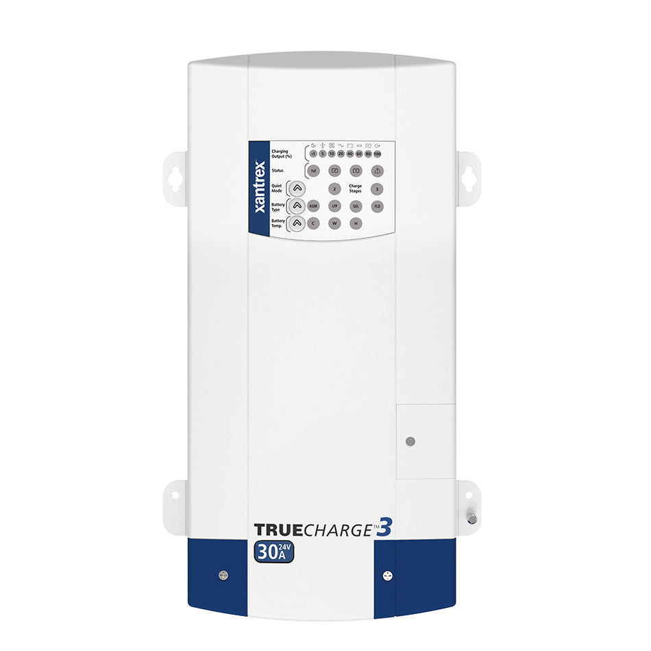 Cargador de batería Xantrex TRUECHARGE3 de 30 A y 3 bancos, 24 V [804-2430-10]
