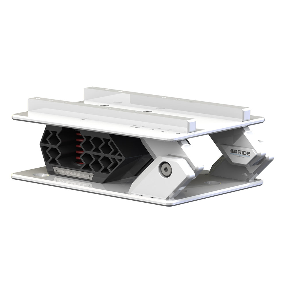 Roswell RIDE Seat Suspension System - White