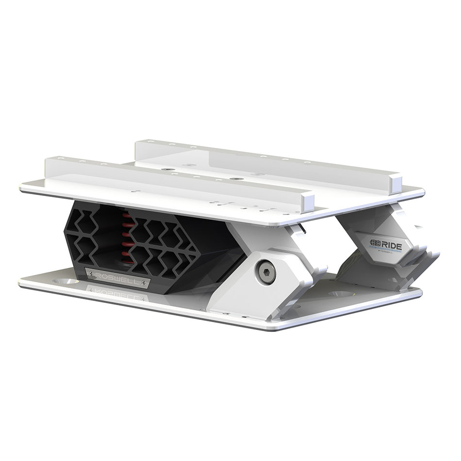Roswell RIDE Seat Suspension System - White