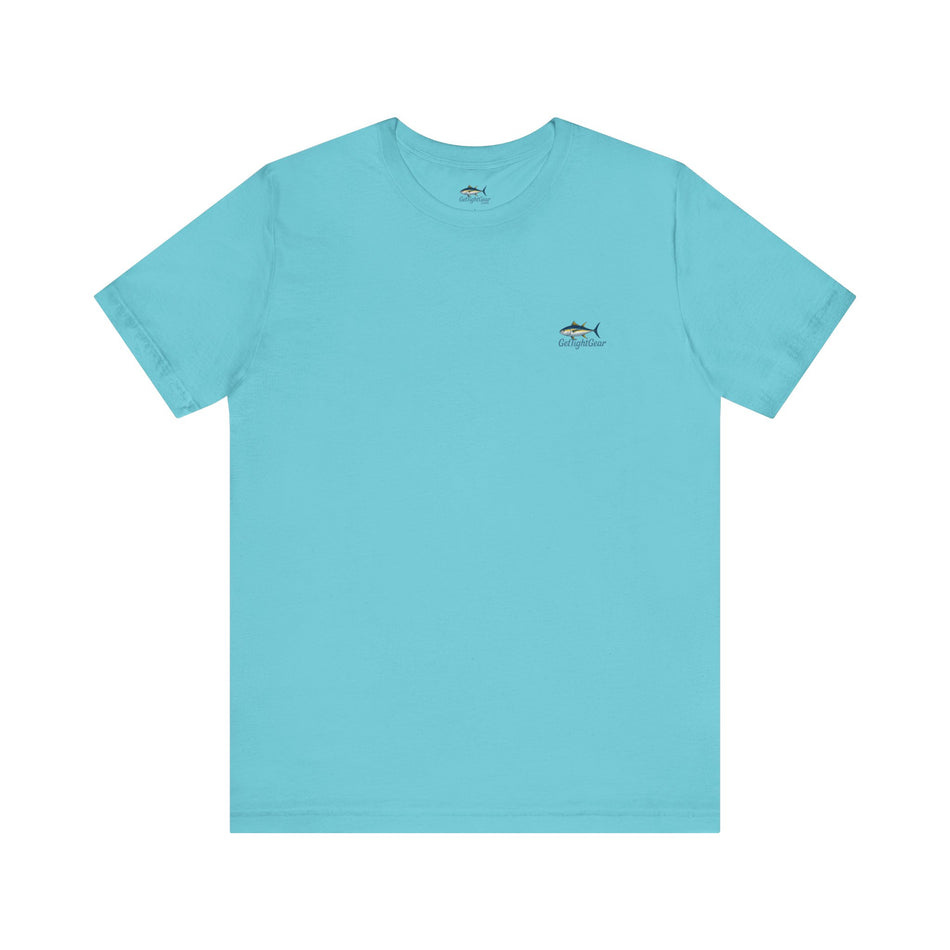 Camiseta de manga corta unisex de Miami Fishing: perfecta para los amantes de la pesca.
