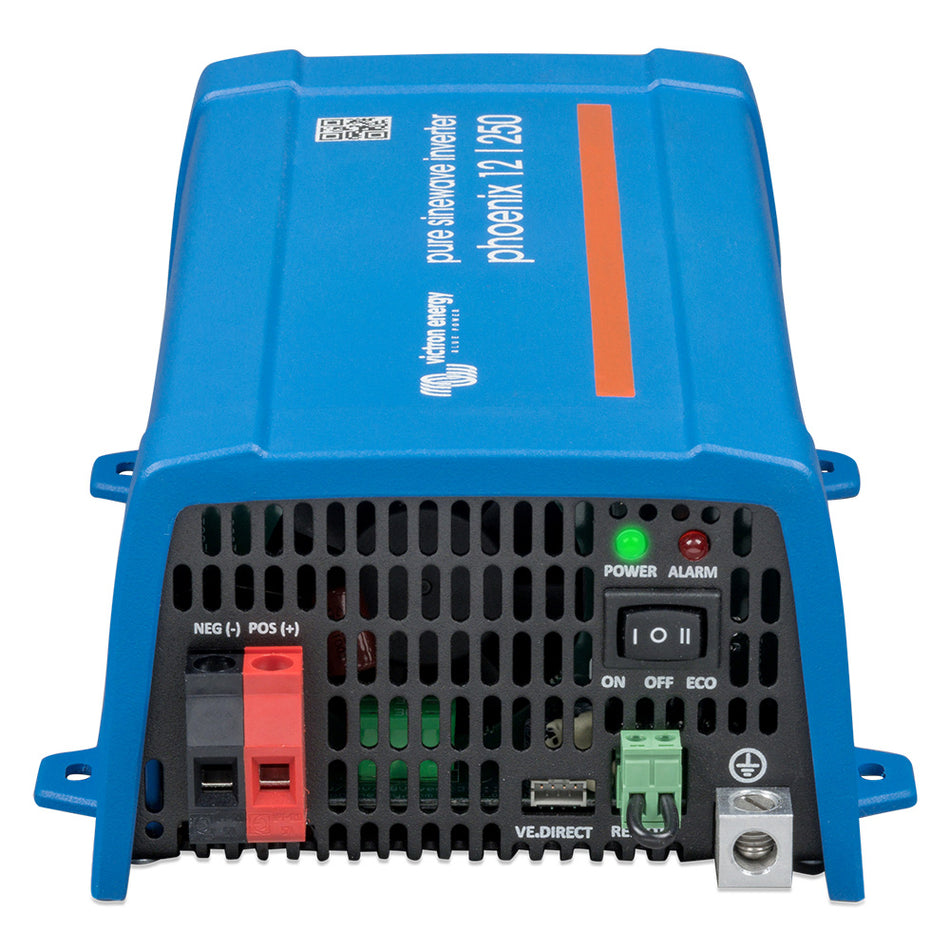 Victron Phoenix Inverter 12/250 - 120V - VE.Direct NEMA 5-15R - Single Outlet - 200W [PIN122510500]