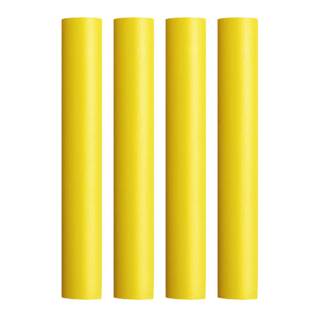 Pacer Battery Cable Heat Shrink Tubing - 3/4" x 12" - Yellow (4-Pieces)