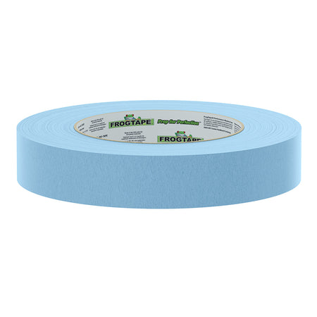 FrogTape CP 250 Medium-High Adhesion Masking Tape - 24MM x 55M x 12-Pack - Light Blue - Rated f/250F