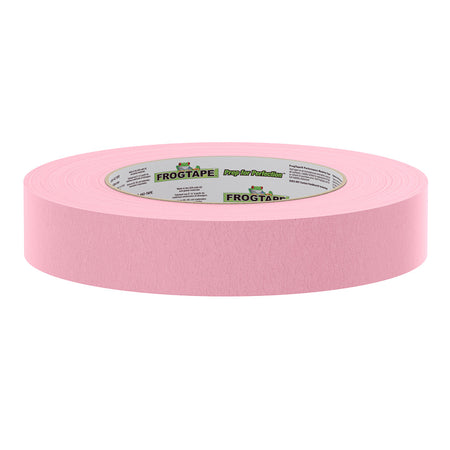 FrogTape CP 325 Medium-High Adhesion Masking Tape - 24MM x 55M x 12-Pack - Pink - Rated f/325F