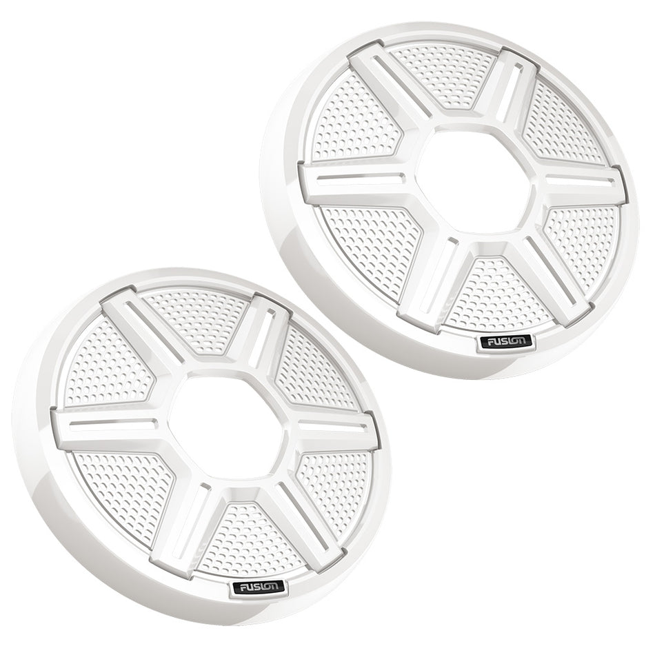 Fusion Apollo 7.7" Shielded White Speaker Grilles (Pair)