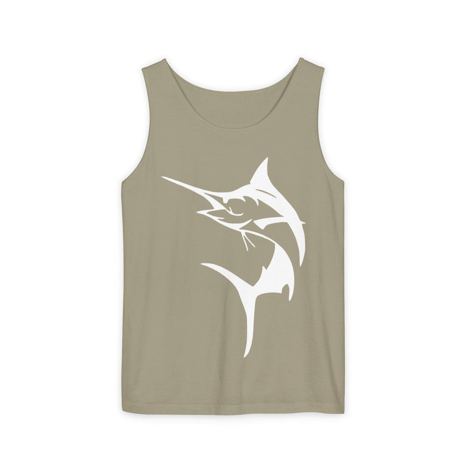 Marlin Fishing Tank Top - Unisex Beachwear, Summer Shirt, Gift for Fishermen, Ocean Lover Apparel, Casual Layering Piece
