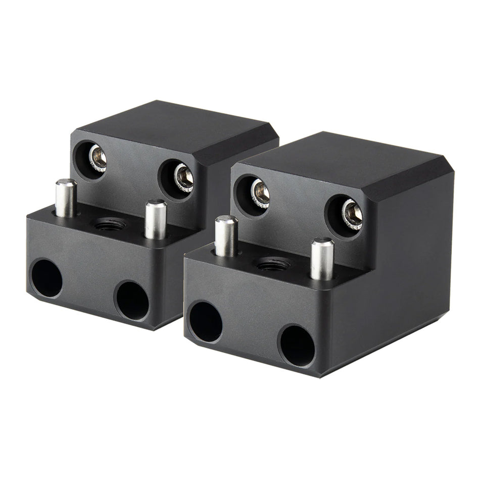 Soporte para rack de borde PTM - 4 pernos - Negro - Par [P13168-1400TEBBK]