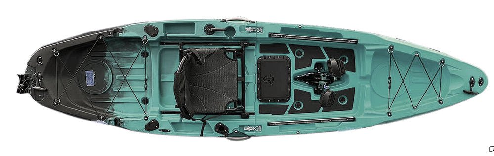 10.8ft Rapido Modular Fin Drive Pedal Fishing Kayak | 440lbs Capacity | 2 Piece - Get Tight Gear