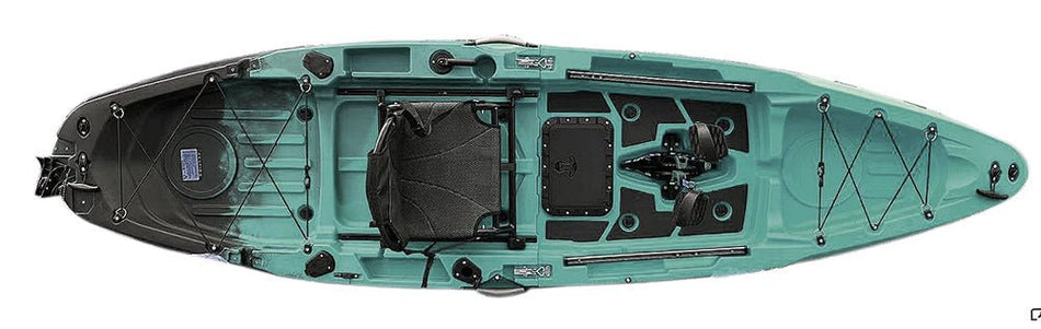 10.8ft Rapido Modular Fin Drive Pedal Fishing Kayak | 440lbs Capacity | 2 Piece - Get Tight Gear