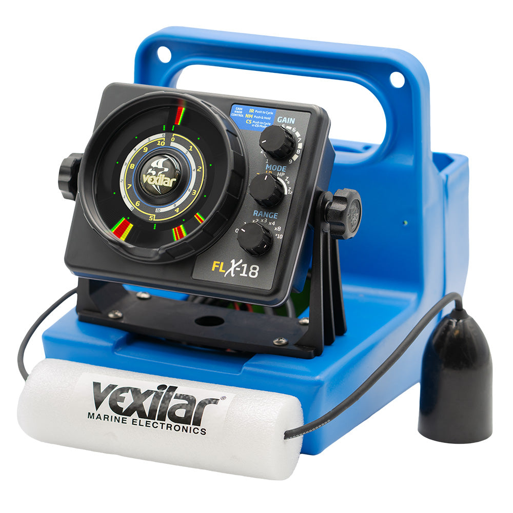 Vexilar FLX-18 Genz Pack w/12 Degree Ice-Ducer & DD-100