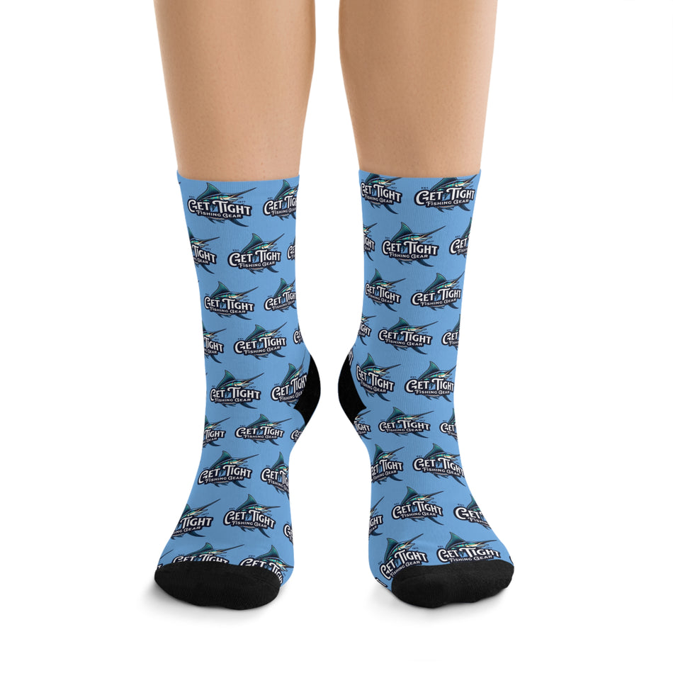 Eco-Friendly Get Tight Socks - Comfortable Recycled Poly Socks for Everyday Wear
