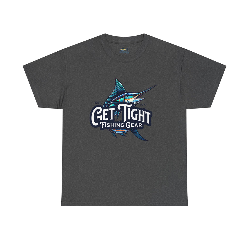 Get Tight Fishing Gear Unisex Heavy Cotton Tee - Perfect for Fishing Enthusiasts