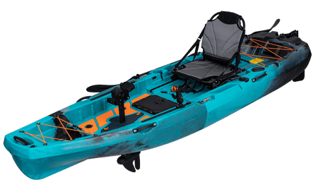 10ft Radar Modular Propeller Drive Pedal Fishing Kayak | 430lbs Capacity | 2 Piece - Get Tight Gear
