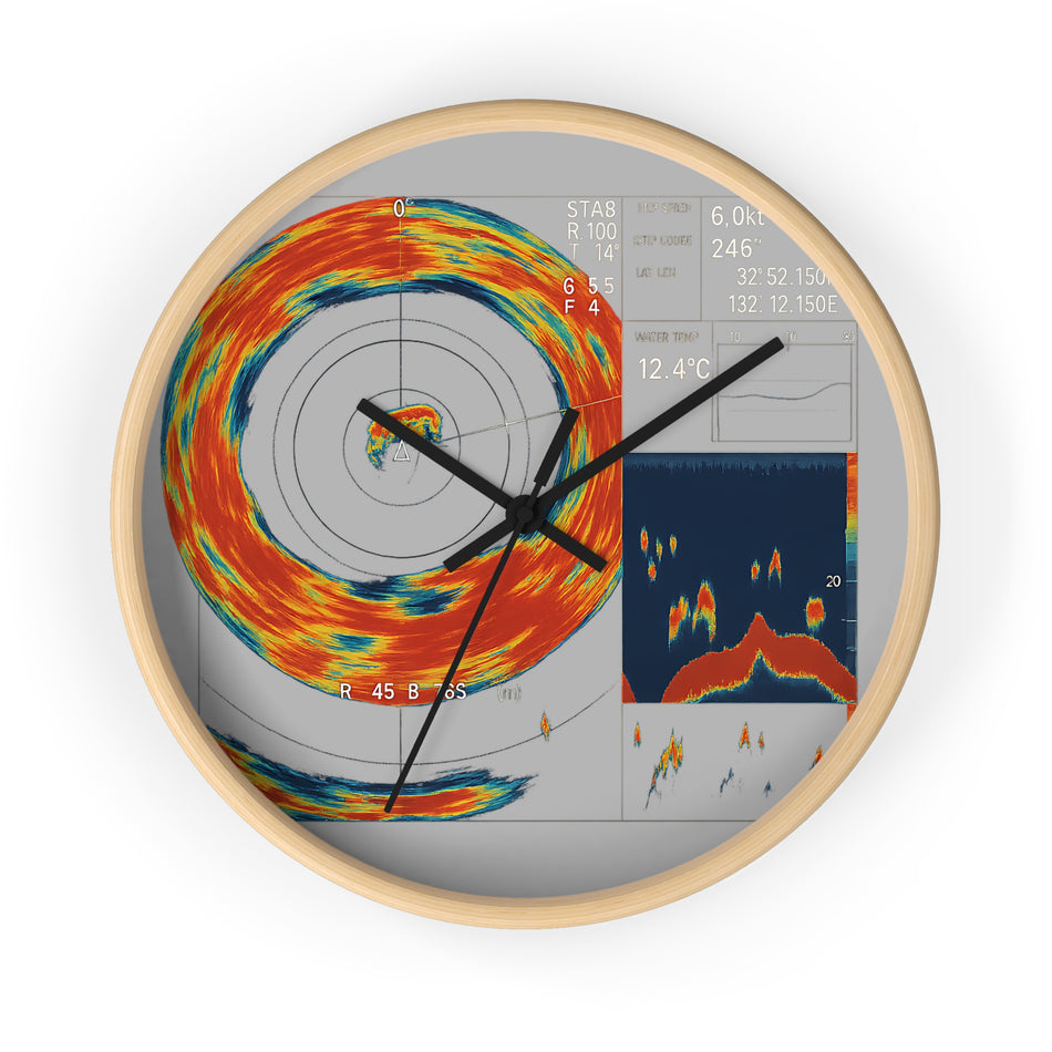 Omni Sonar Sport Fishing Wall Clock