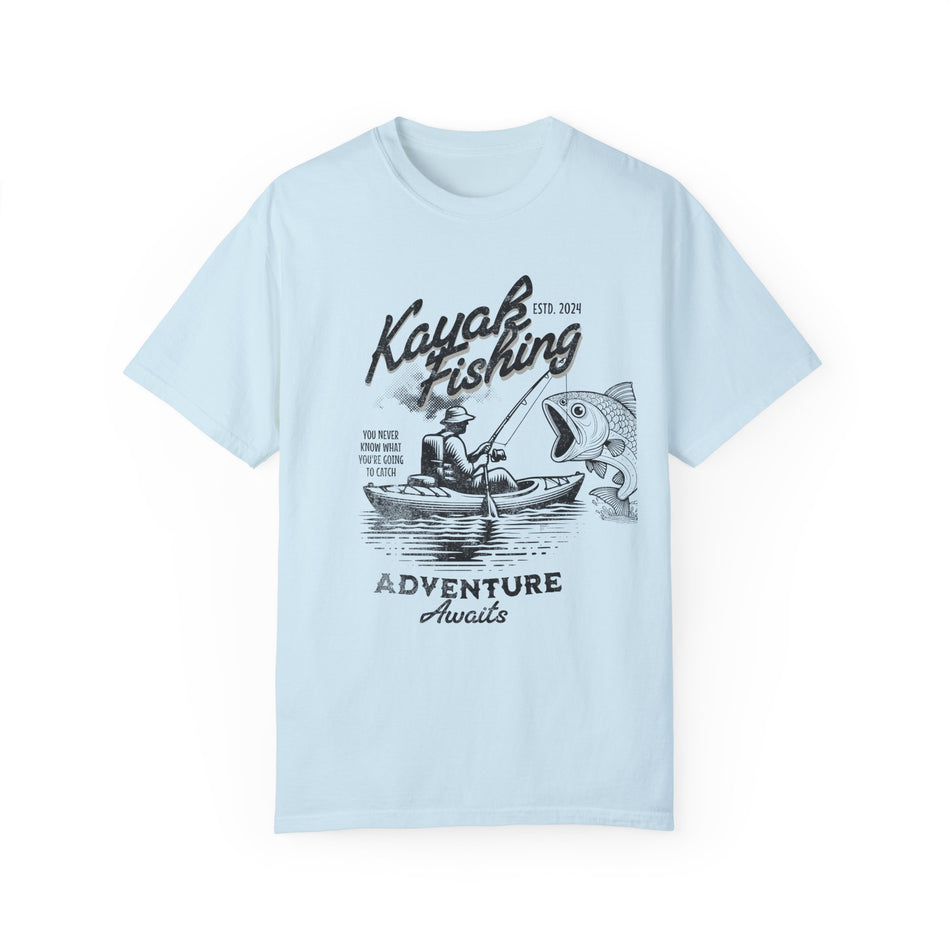 Kayak Fishing Adventure Unisex T-Shirt - Perfect for Outdoor Enthusiasts