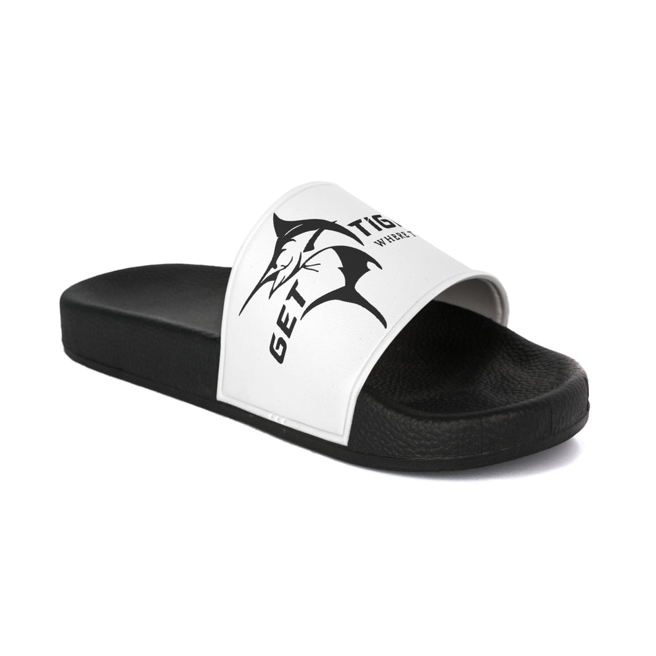 Get Tight Gear Men's Slide Sandals - Get Tight Gear, Comfortable Summer Footwear, Pool Slides, Beach Sandals, Casual Everyday Wear