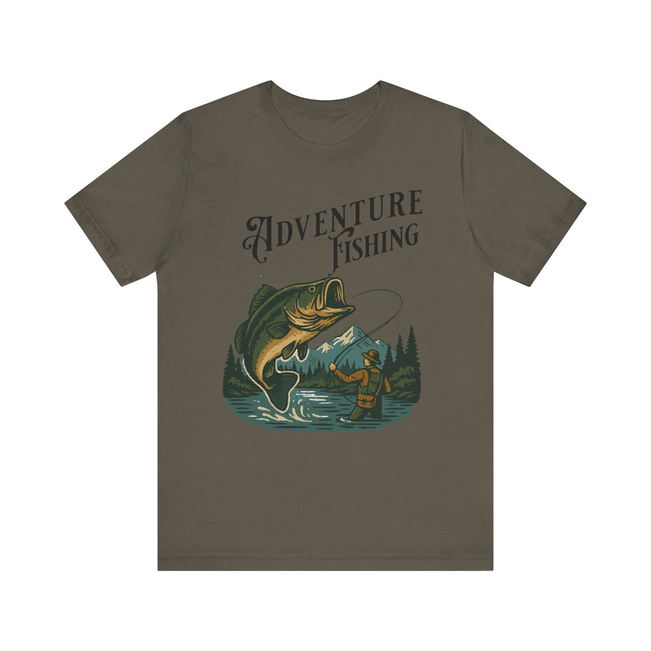 Adventure Fishing Unisex Jersey Tee - Perfect for Outdoor Enthusiasts