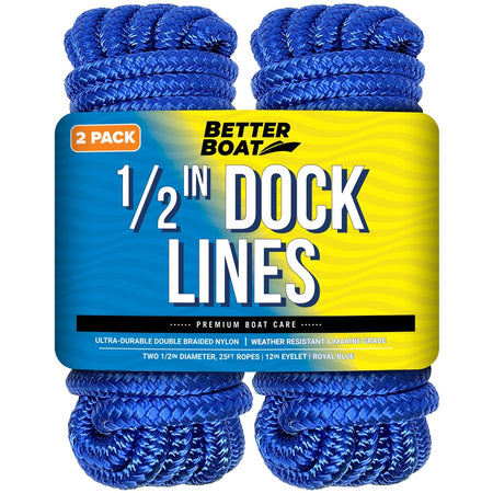 1/2 Dock Lines 25FT - Get Tight Gear