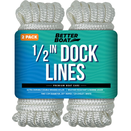 1/2 Dock Lines 25FT - Get Tight Gear