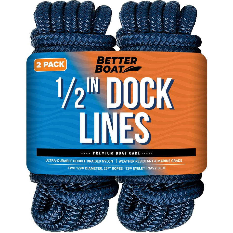 1/2 Dock Lines 25FT - Get Tight Gear