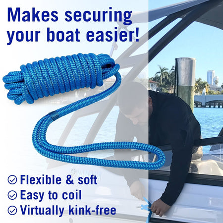 1/2 Dock Lines 25FT - Get Tight Gear