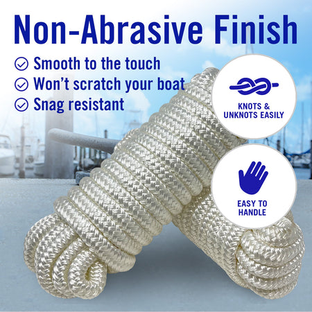 1/2 Dock Lines 25FT - Get Tight Gear
