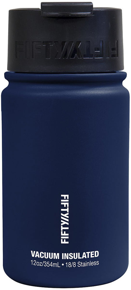 12 Oz Vac Insul Flip Top Navy - Get Tight Gear