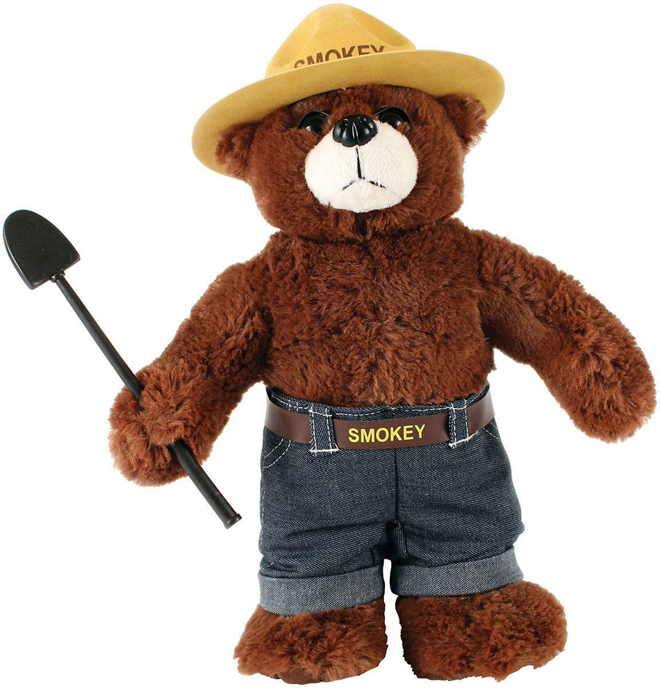 12" Smokey Bear Plush - Get Tight Gear
