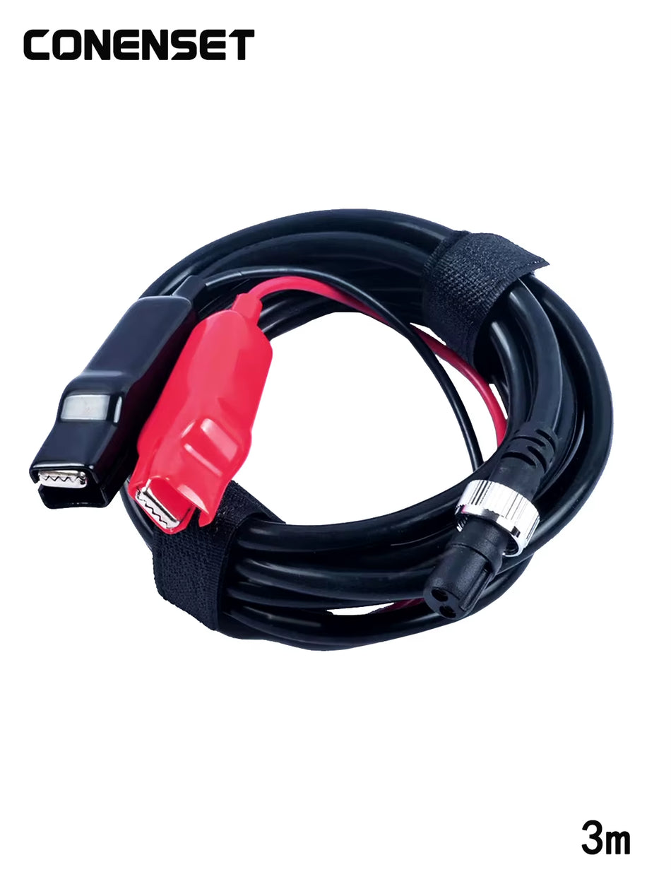 Reel-y Awesome Electric Fishing Cord: The 280Cm Power Line That Hooks Up Your Battery for a Shocking Good Time!