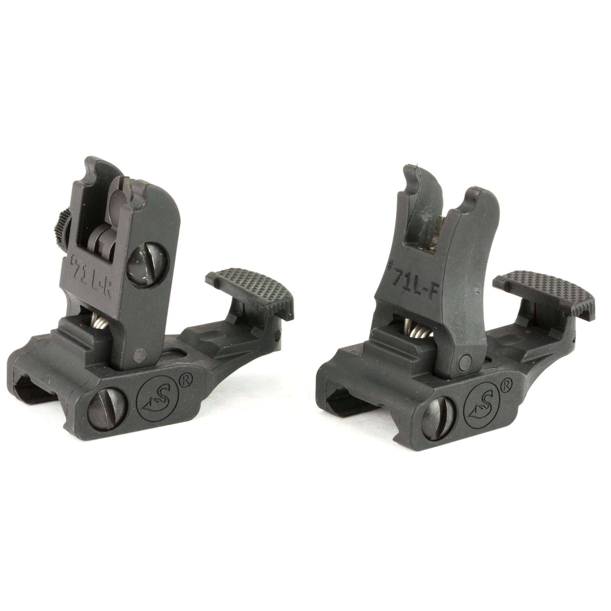 ARMS POLY FLDNG FRNT/REAR SIGHT SET