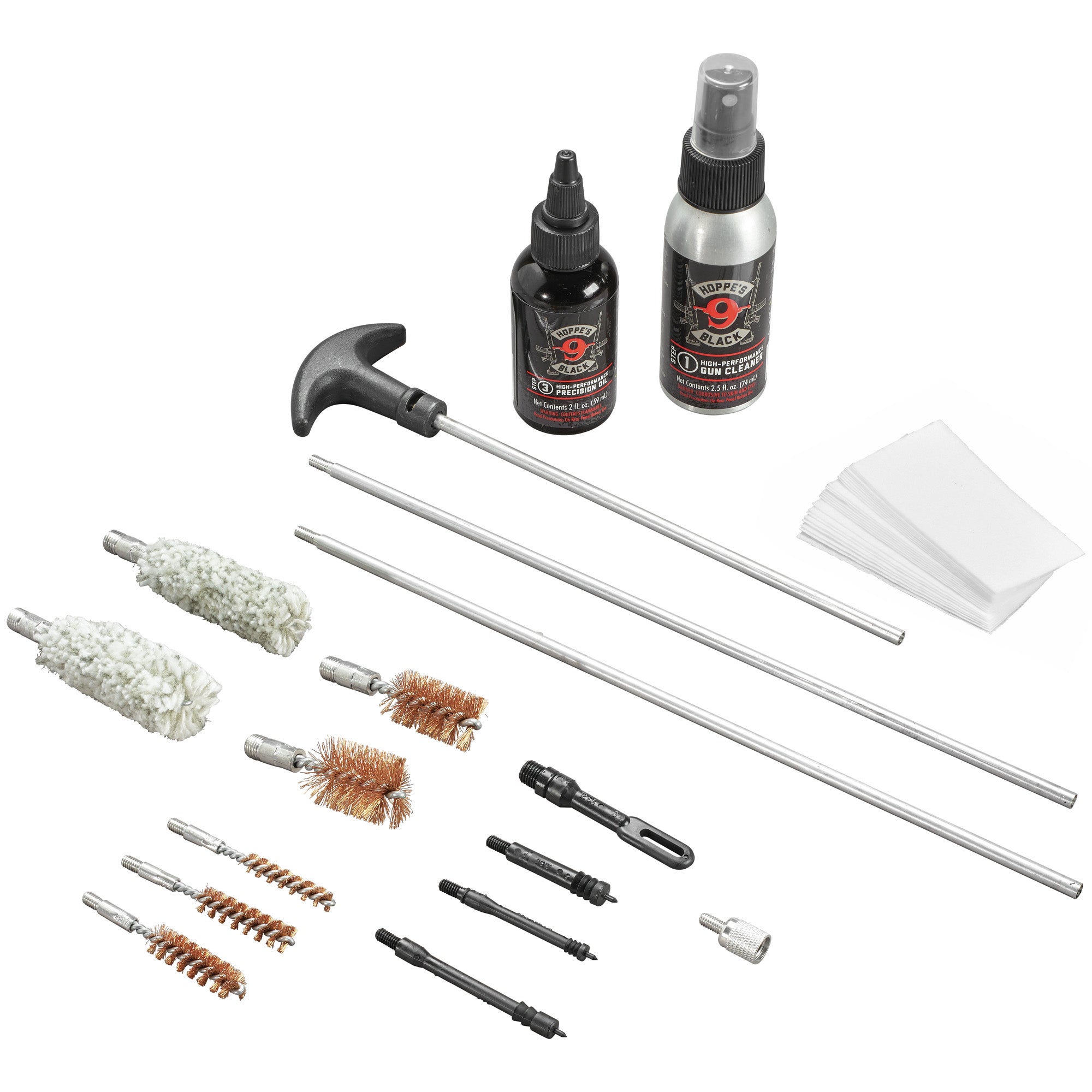 HOPPES BLACK UNIVERSAL CLEANING KIT