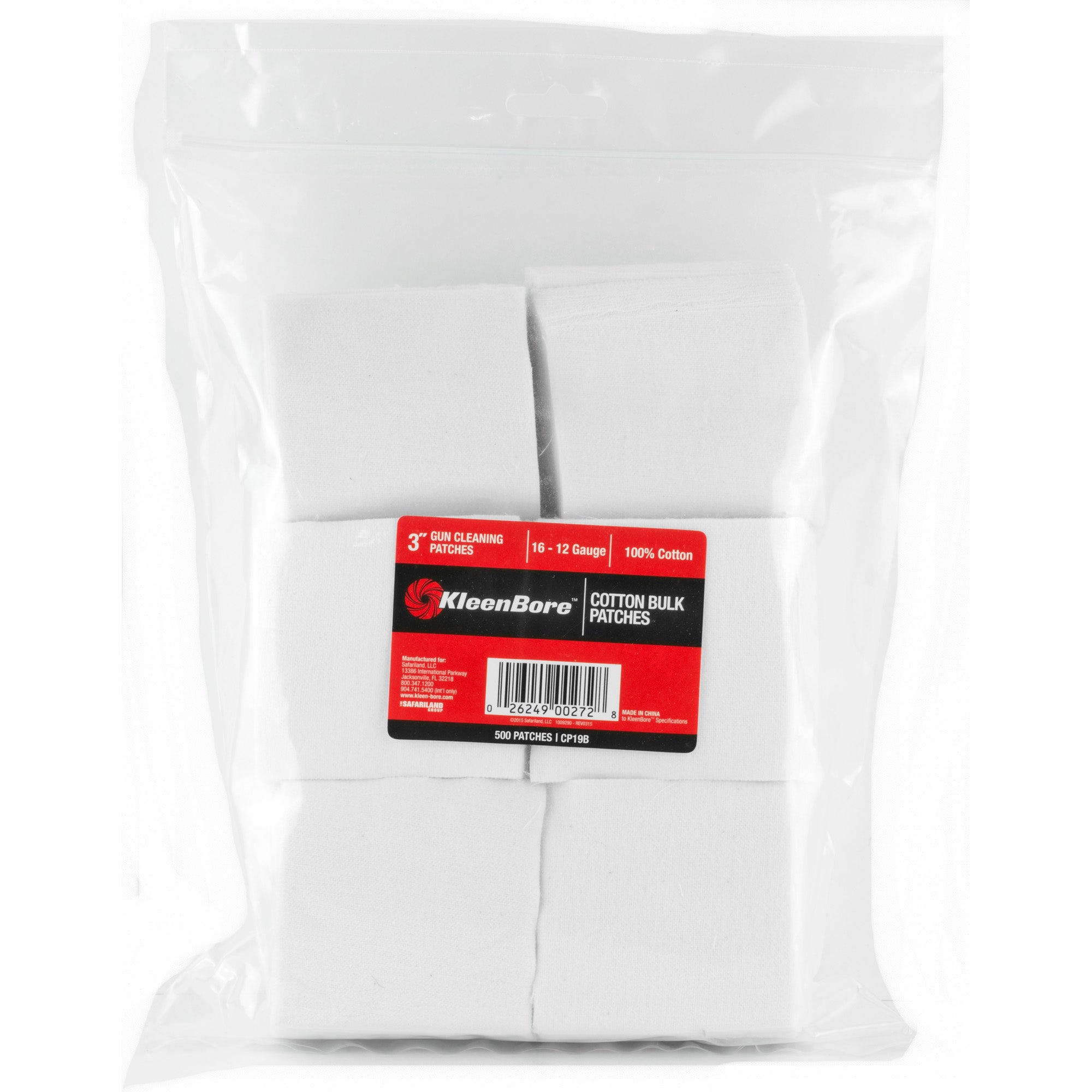 KLEEN BR SPR PATCH 12-16GA 500PK