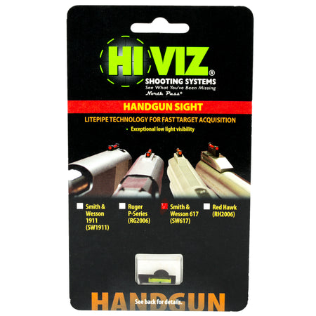 HIVIZ S&W REV FRNT SGHT 617 GRN