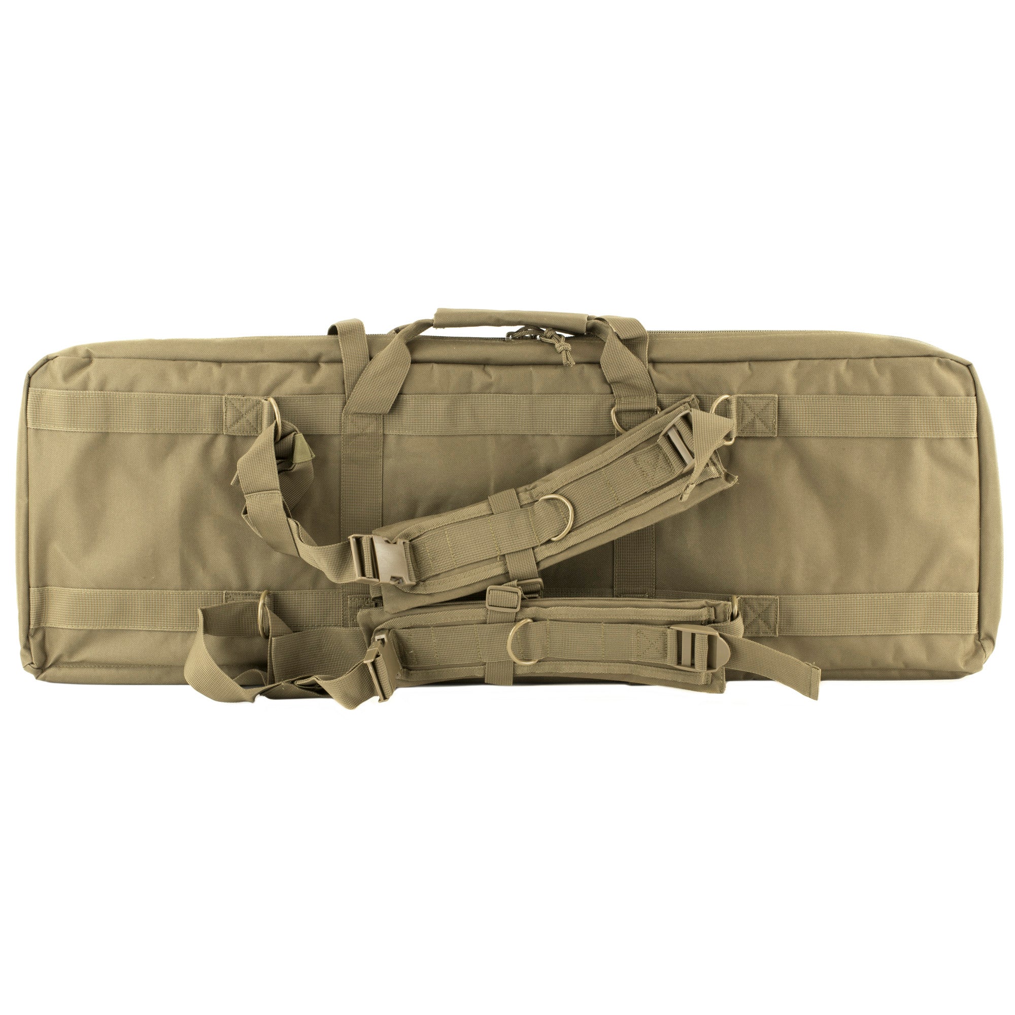 NCSTAR VISM DBL CARB CASE TAN 36