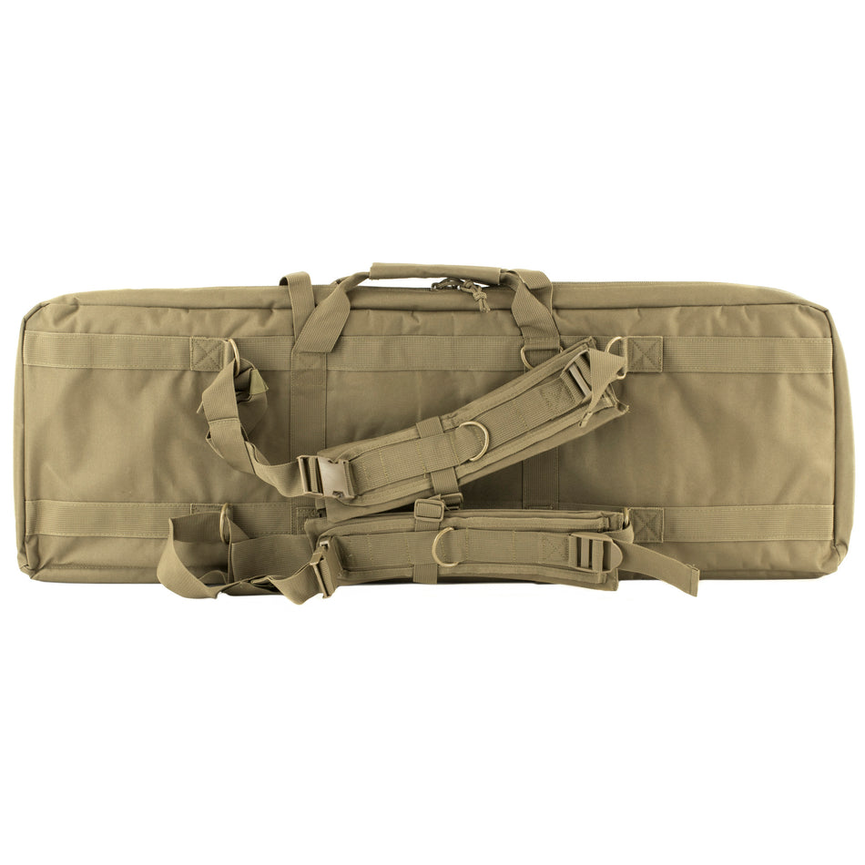 NCSTAR VISM DBL CARB CASE TAN 36