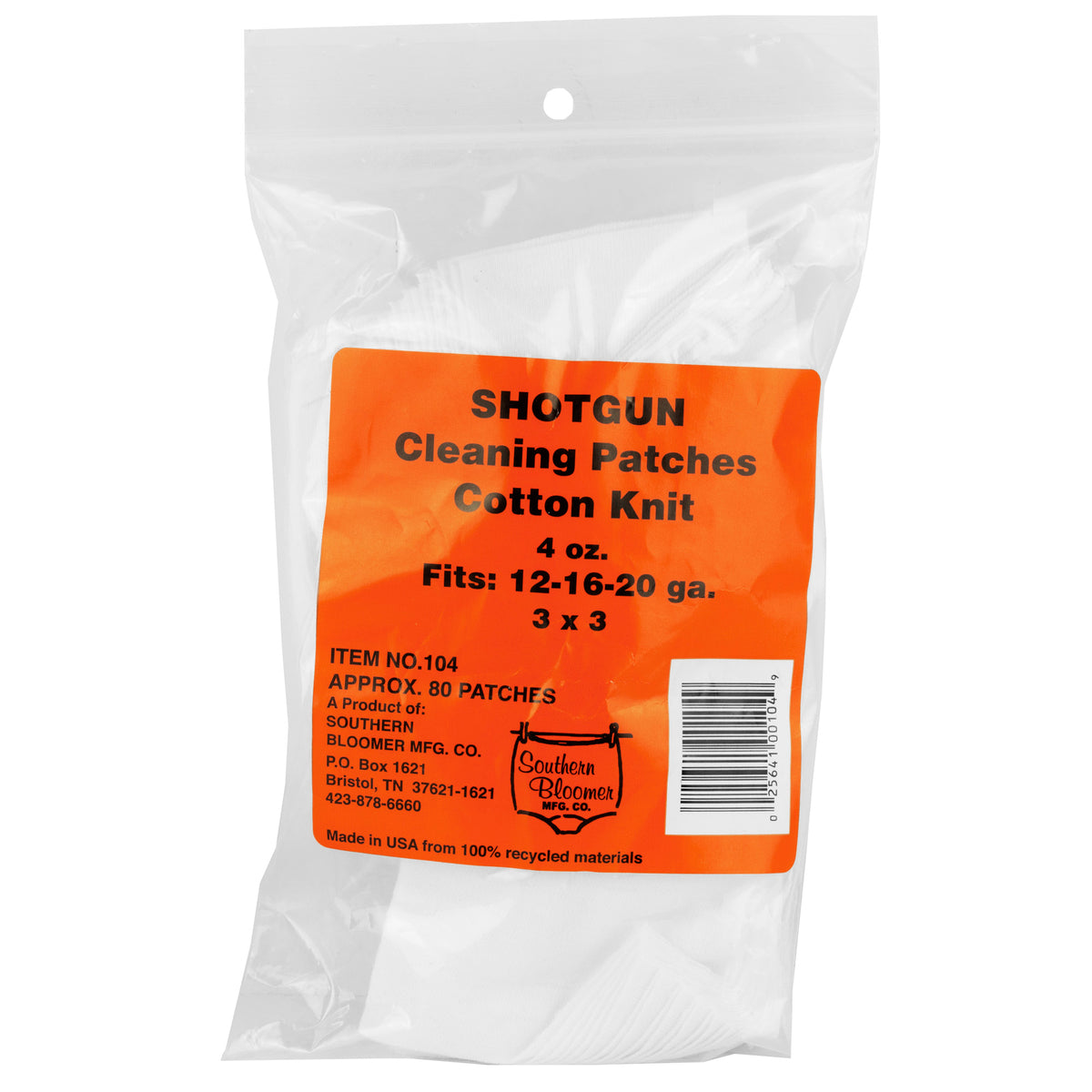 STHRN BLMR SHTGN 3X3 RIBBED 80/BAG