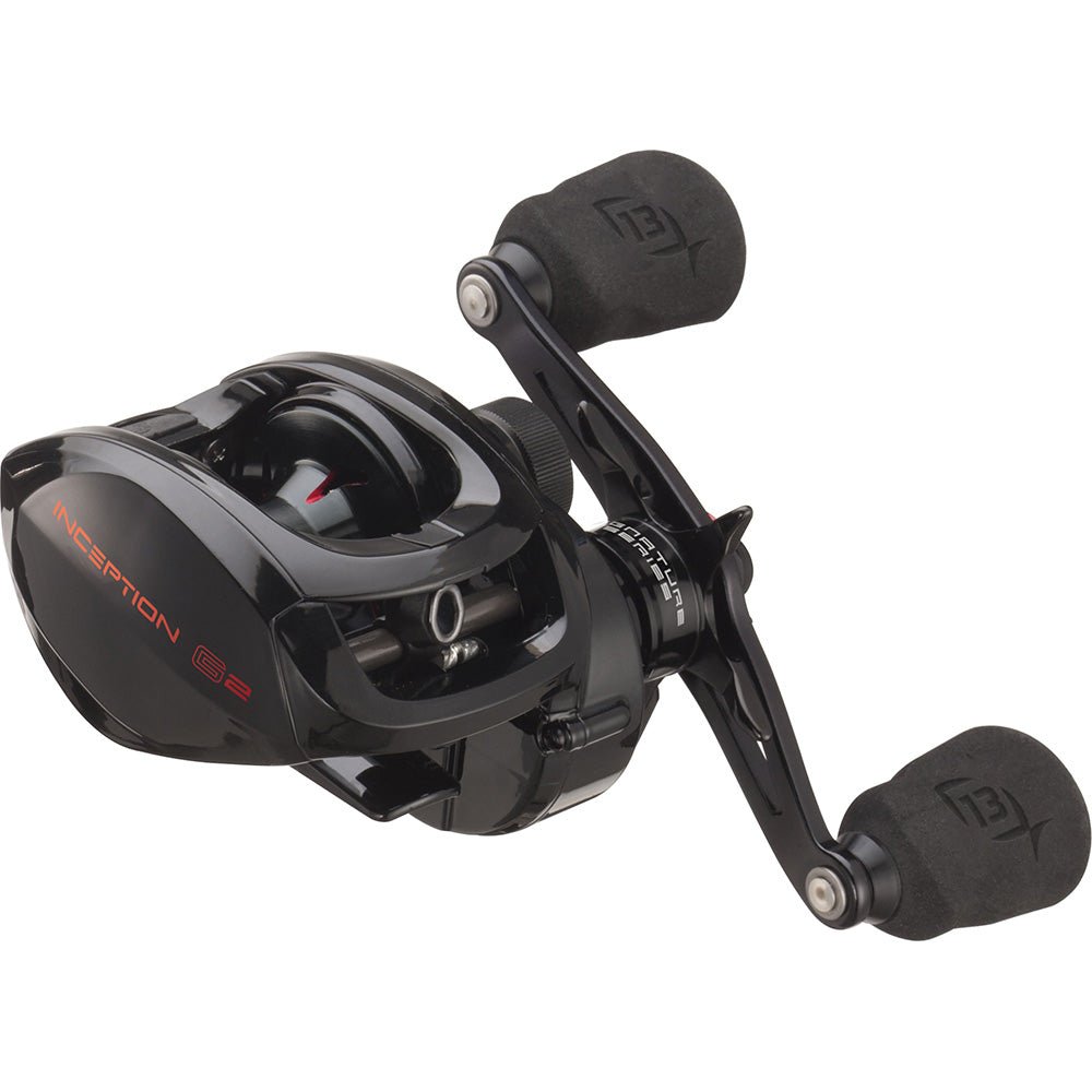 13 Fishing Inception G2 Baitcast Reel - 7.3:1 - LH - Get Tight Gear
