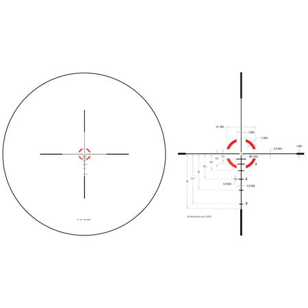 TRIJICON CREDO 1-6X24 SFP BDC RED