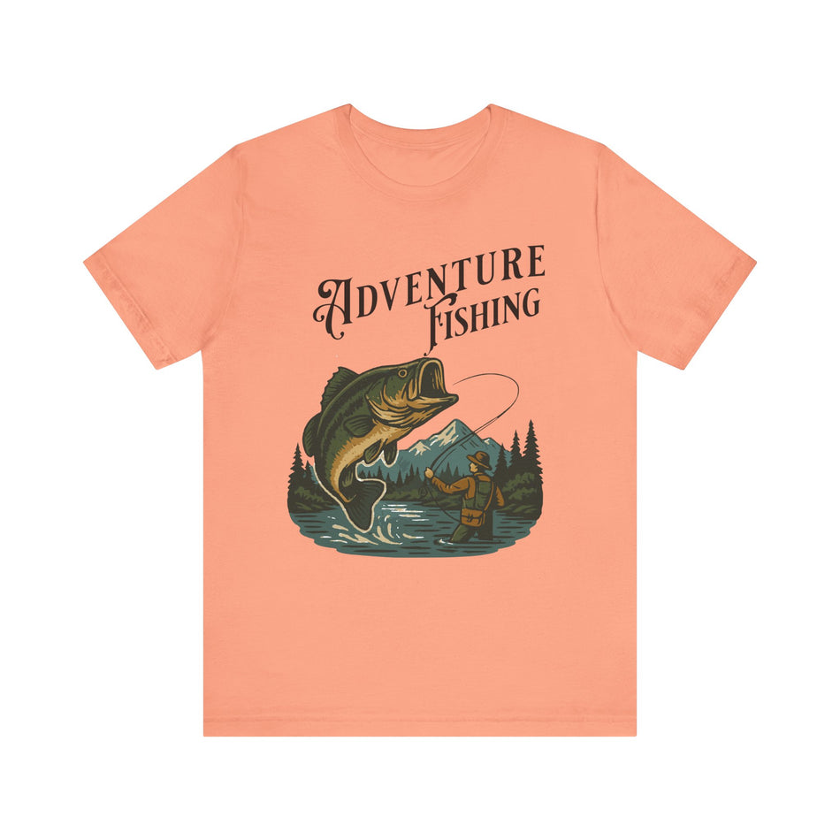 Adventure Fishing Unisex Jersey Tee - Perfect for Outdoor Enthusiasts