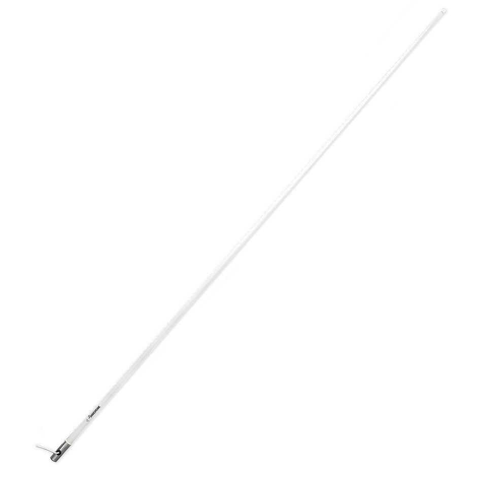 Antena VHF clásica Shakespeare 5101 8 con cable RG-58 de 4,5 m - Blanca [5101]