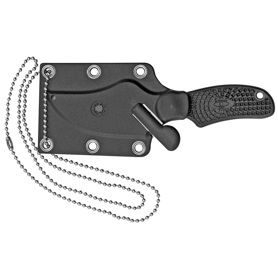 SPYDERCO ARK LTWT 2.56 BLK W/SHEATH